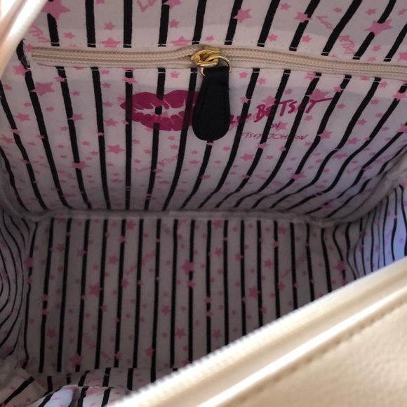 Betsey Johnson Baseball Bookbag - Picture 2 of 2